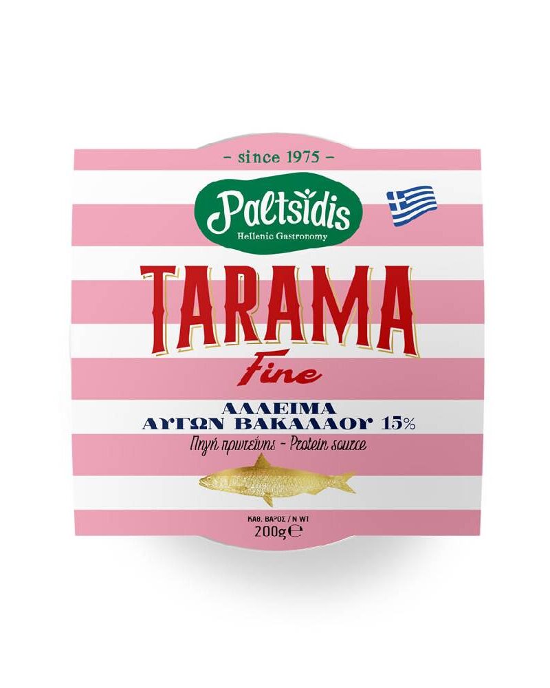 Tarama rose non préparé