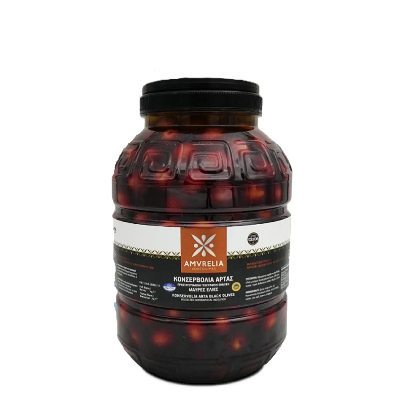 AMVRELIA OLIVES KALAMATA 3KG Olives kalamata