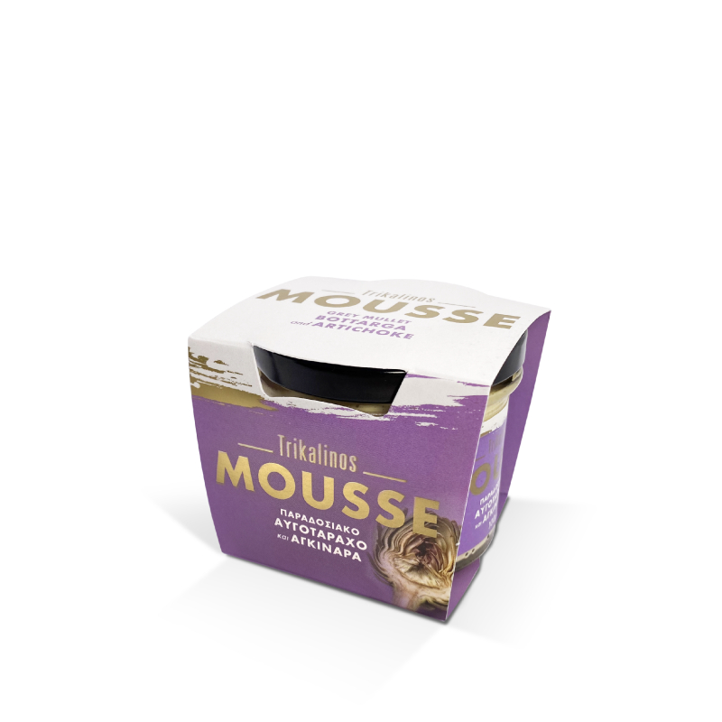 Trikalinos mousse artichaud Mousse d'artichaut & de Poutargue